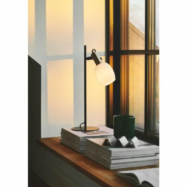 Luminaires Nordlux Lampe de table Nordlux ARILD Noir, 1 lumière* Lampes En Verre