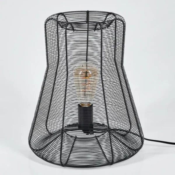 hofstein Lampe de table Oravi Noir, 1 lumière* Lampes Modernes