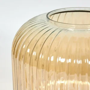 hofstein Lampe de table Paeni Ambre, 1 lumière* Lampes En Verre