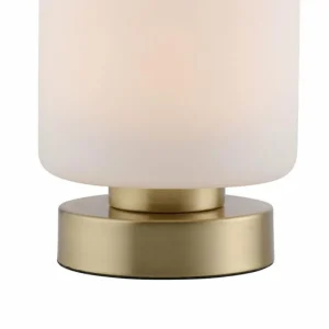 Luminaires Paul Neuhaus Lampe de table Paul Neuhaus BOTA LED Laiton, 1 lumière* Lampes En Verre