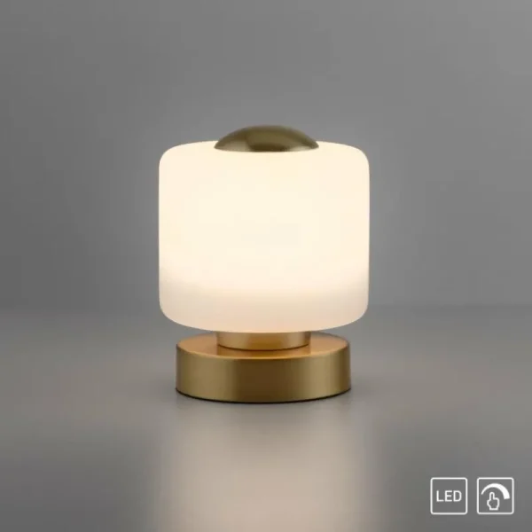 Luminaires Paul Neuhaus Lampe de table Paul Neuhaus BOTA LED Laiton, 1 lumière* Lampes En Verre