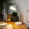 hofstein Lampe de table Pineda LED Chrome, Blanc, 1 lumière* Lampes Modernes
