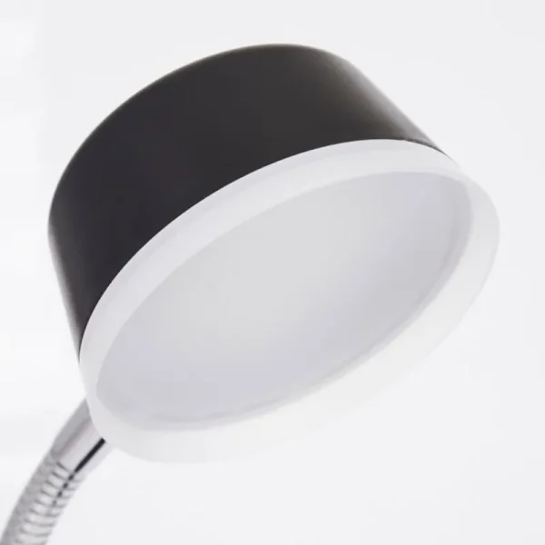 hofstein Lampe de table Pineda LED Chrome, Noir, 1 lumière* Lampes Modernes