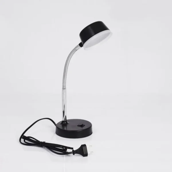 hofstein Lampe de table Pineda LED Chrome, Noir, 1 lumière* Lampes Modernes