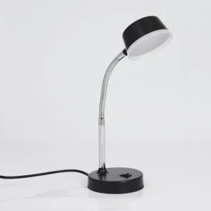 hofstein Lampe de table Pineda LED Chrome, Noir, 1 lumière* Lampes Modernes