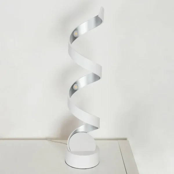 hofstein Lampe de table Pitasch LED Blanc, 1 lumière* Lampes Modernes