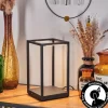 hofstein Lampe de table Ranquile LED Noir, 2 lumières* Lampes Modernes