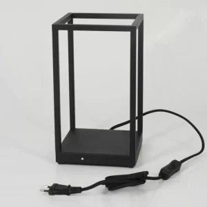 hofstein Lampe de table Ranquile LED Noir, 2 lumières* Lampes Modernes