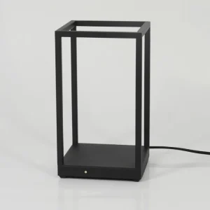 hofstein Lampe de table Ranquile LED Noir, 2 lumières* Lampes Modernes