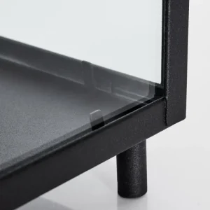 hofstein Lampe de table Raupunga Noir, 1 lumière* Lampes En Verre