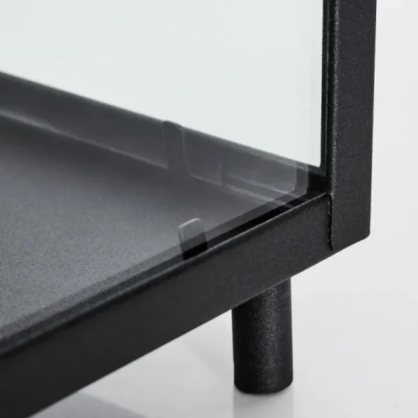hofstein Lampe de table Raupunga Noir, 1 lumière* Lampes En Verre