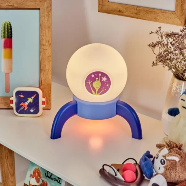 hofstein Lampe de table Rougemont LED Bleu, 1 lumière* Lampes Modernes