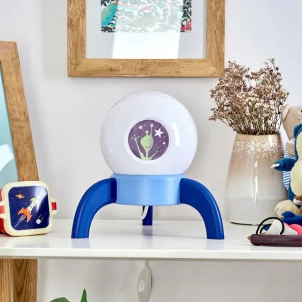 hofstein Lampe de table Rougemont LED Bleu, 1 lumière* Lampes Modernes