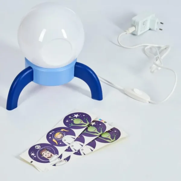 hofstein Lampe de table Rougemont LED Bleu, 1 lumière* Lampes Modernes
