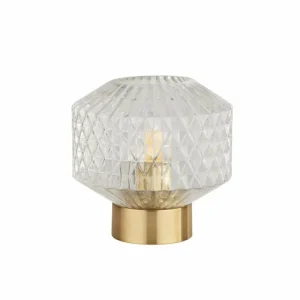 Luminaires Searchlight Lampe de table Searchlight Or, 1 lumière* Lampes En Verre