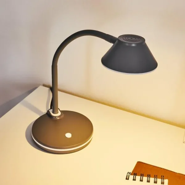 hofstein Lampe de table Shreveport LED Anthracite, Blanc, 1 lumière* Lampes Modernes