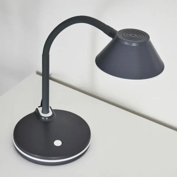 hofstein Lampe de table Shreveport LED Anthracite, Blanc, 1 lumière* Lampes Modernes