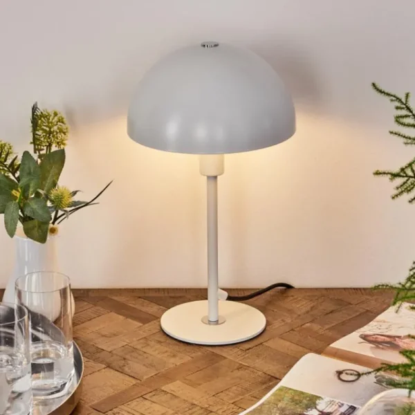 hofstein Lampe de table Tati Blanc, 1 lumière* Lampes Modernes