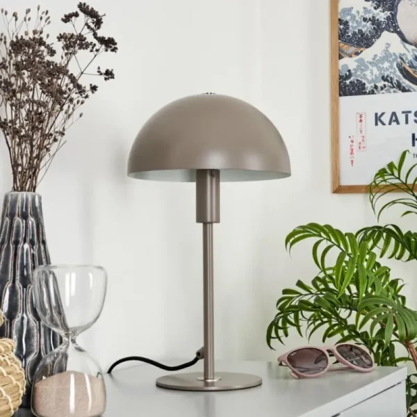 hofstein Lampe de table Tati Gris, 1 lumière* Lampes Modernes