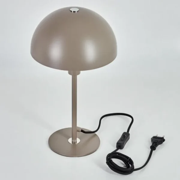 hofstein Lampe de table Tati Gris, 1 lumière* Lampes Modernes