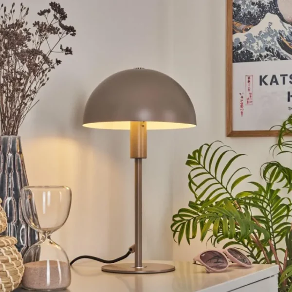 hofstein Lampe de table Tati Gris, 1 lumière* Lampes Modernes