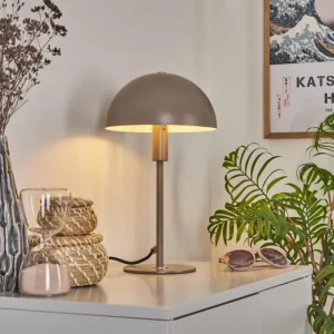 hofstein Lampe de table Tati Gris, 1 lumière* Lampes Modernes