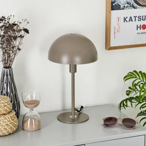 hofstein Lampe de table Tati Gris, 1 lumière* Lampes Modernes