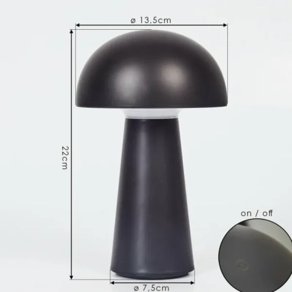 hofstein Lampe de table Telve LED Blanc, 1 lumière* Lampes Modernes