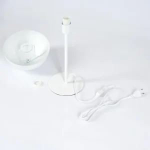hofstein Lampe de table Tom Blanc, 1 lumière* Lampes Modernes