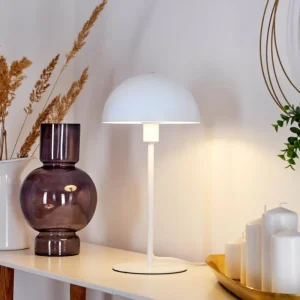 hofstein Lampe de table Tom Blanc, 1 lumière* Lampes Modernes