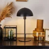 hofstein Lampe de table Tom Kings Noir, Blanc, 1 lumière* Lampes Modernes