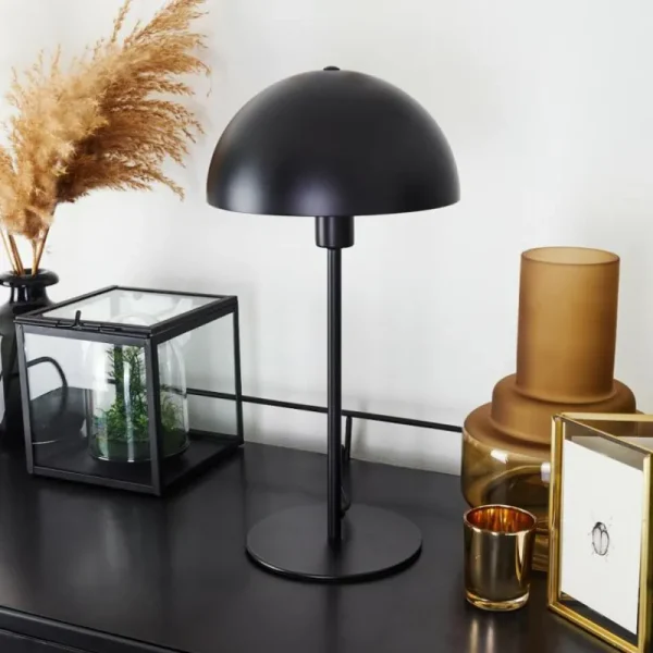 hofstein Lampe de table Tom Kings Noir, Blanc, 1 lumière* Lampes Modernes