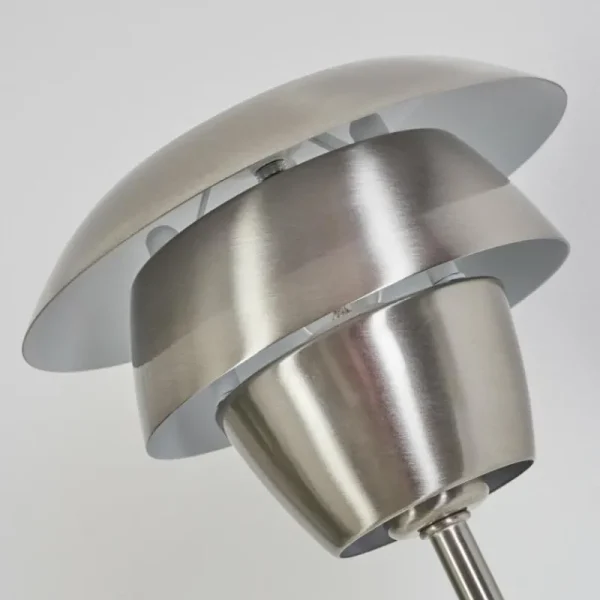 hofstein Lampe de table Wacissa Nickel mat, 1 lumière* Lampes Modernes