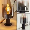 hofstein Lampe de table Wichita Noir, 1 lumière* Lampes Modernes