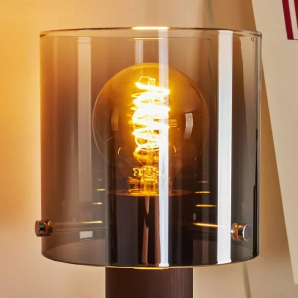 hofstein Lampe de table Wichita Noir, 1 lumière* Lampes Modernes