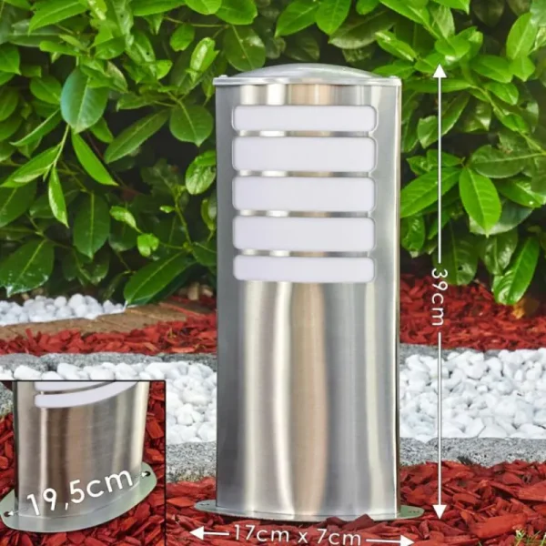 hofstein Lampe d'extérieur Alslev Acier inoxydable, 1 lumière* Lampes Modernes