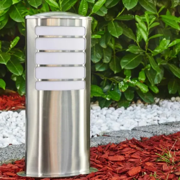 hofstein Lampe d'extérieur Alslev Acier inoxydable, 1 lumière* Lampes Modernes