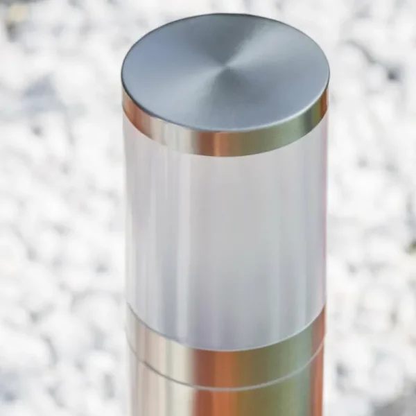 hofstein Lampe d'extérieur Globo XELOO Acier inoxydable, 1 lumière* Lampes Modernes
