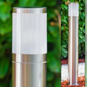 hofstein Lampe d'extérieur Globo XELOO Acier inoxydable, 1 lumière* Lampes Modernes