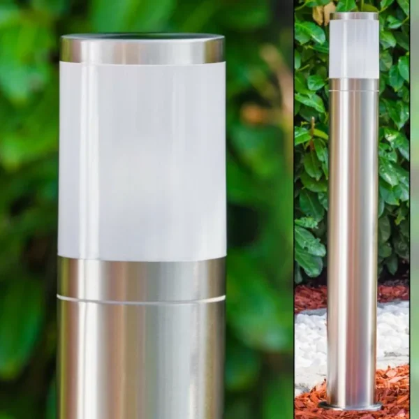 hofstein Lampe d'extérieur Globo XELOO Acier inoxydable, 1 lumière* Lampes Modernes
