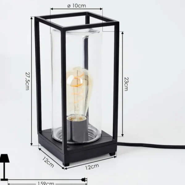 hofstein Lampe d'extérieur Palanga Noir, 1 lumière* Lampes Modernes
