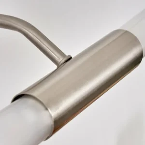 hofstein lampe miroir Regensdorf Nickel mat, 2 lumières* Lampes En Verre