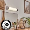 hofstein lampe miroir Morges LED Chrome, Blanc, 1 lumière* Lampes Modernes