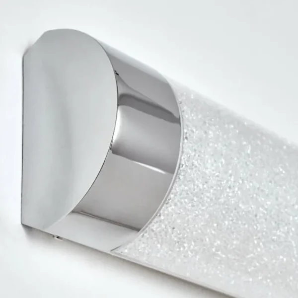 hofstein lampe miroir Morges LED Chrome, Scintillant, Blanc, 1 lumière* Lampes Modernes