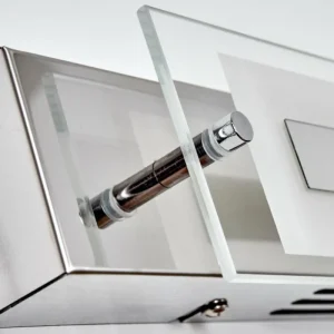 hofstein lampe miroir Morges LED Chrome, Blanc, 1 lumière* Lampes Modernes