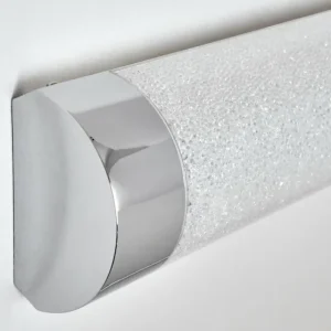 hofstein lampe miroir Morges LED Chrome, Scintillant, Blanc, 1 lumière* Lampes Modernes