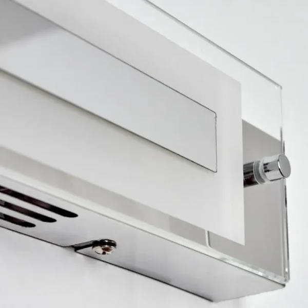 hofstein lampe miroir Morges LED Chrome, Blanc, 1 lumière* Lampes Modernes
