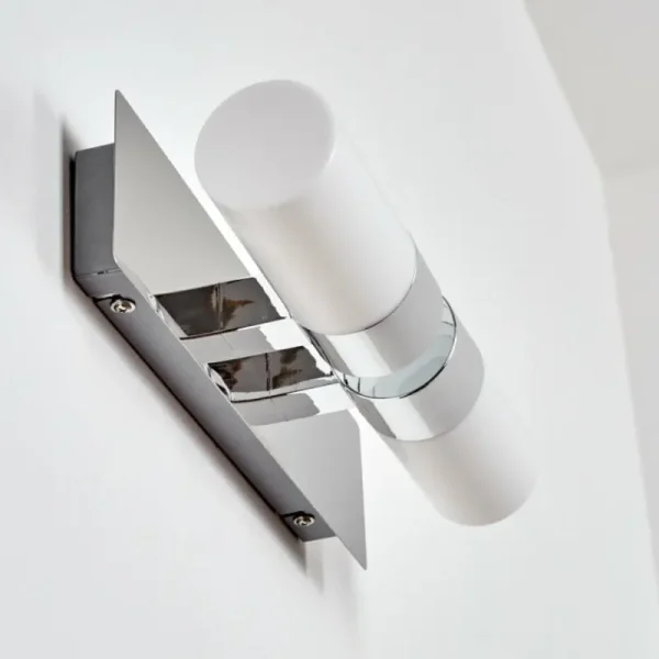 hofstein lampe miroir Morges LED Chrome, 2 lumières* Lampes Modernes