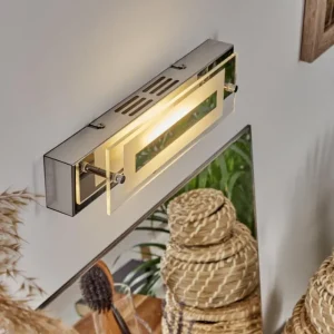 hofstein lampe miroir Morges LED Chrome, Blanc, 1 lumière* Lampes Modernes