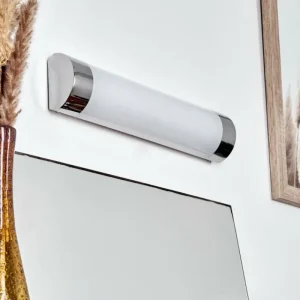 hofstein lampe miroir Morges LED Chrome, Blanc, 1 lumière* Lampes Modernes